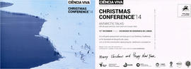 Conferência de Natal 2014 Conversas da Antárctida/Antarctic Talks&#039;14