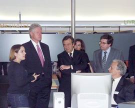 Visita de Bill Clinton