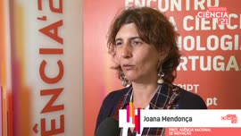 Encontro Ciência 2021 - Entrevista Joana Mendonça
