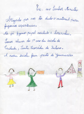 Carta da Escola da Cachada - Braga