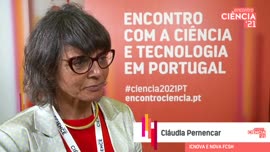 Encontro Ciência 2021 - Entrevista Cláudia Pernencar