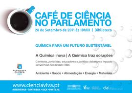 Café de Ciência na Assembleia da República 2011
