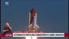 Astronauta da NASA em Portugal numa conferência aberta ao público