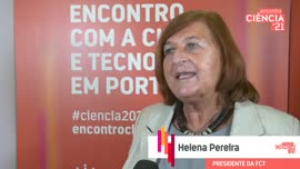 Encontro Ciência 2021 - Entrevista Helena Pereira