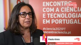 Encontro Ciência 2021 - Entrevista Paula Alves