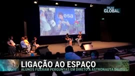 Alunos portugueses conversaram em direto com astronauta na ISS