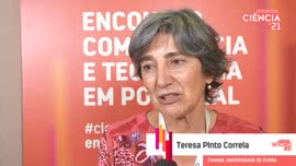 Encontro Ciência 2021 - Entrevista Teresa Pinto Correia