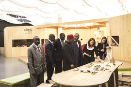 Visita de delegação da Nigéria