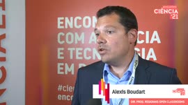 Encontro Ciência 2021 - Entrevista Alexis Boudard